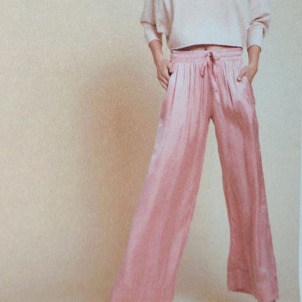 Nwt $188 Sz M Nation Ltd Pink San Vicente Pj Pants